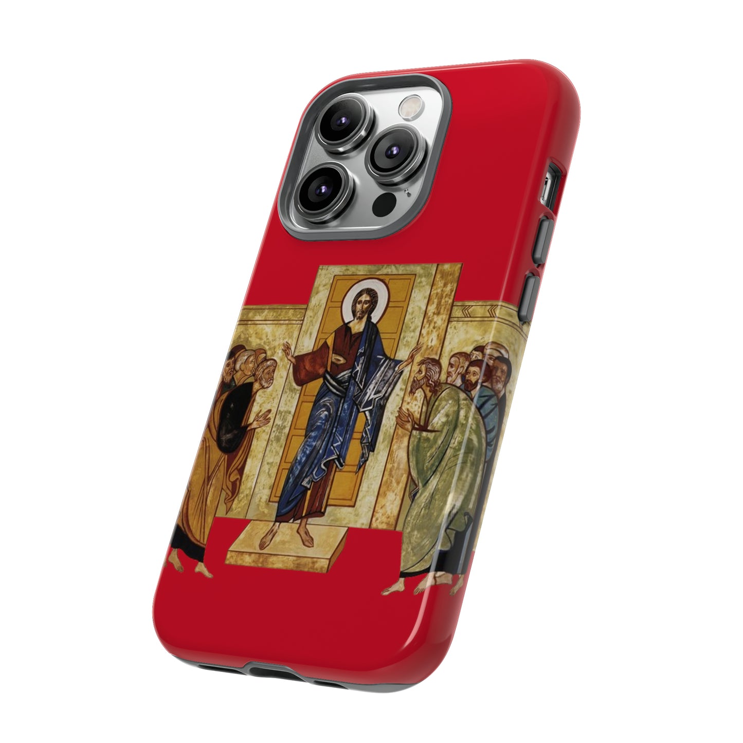 Apparition to the Disciples iPhone's Tough Cases (Red)