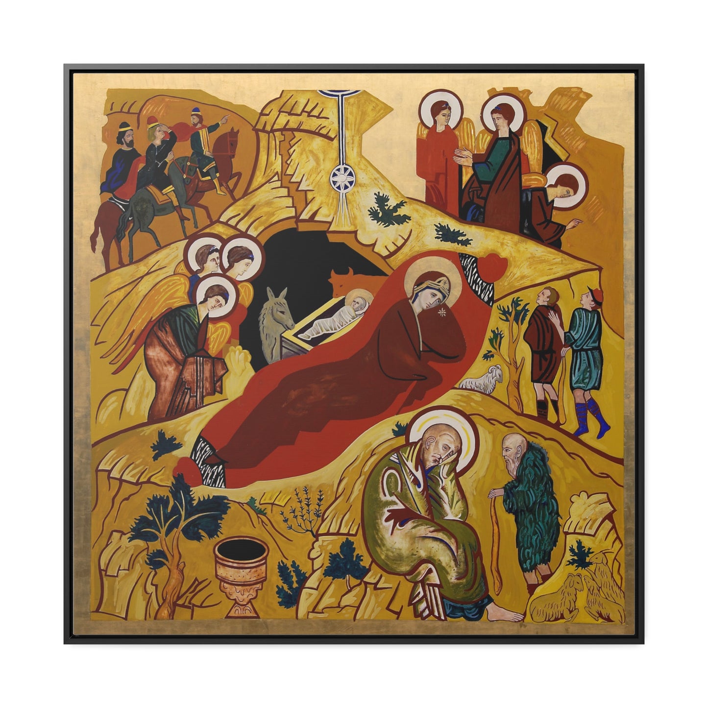 The nativity Canvas