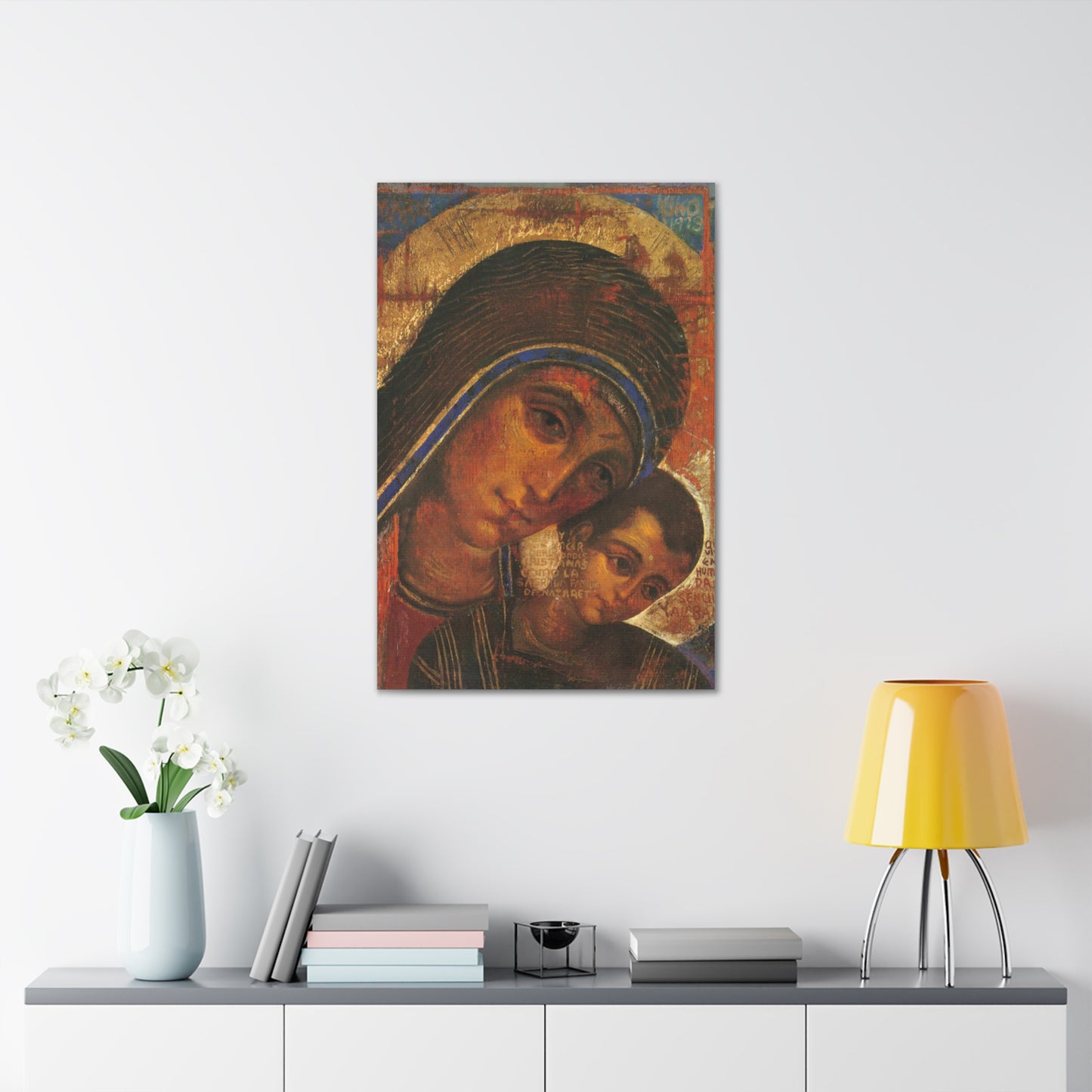 Virgin of the Way Canvas