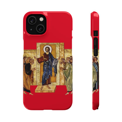 Apparition to the Disciples iPhone's Snap Cases (Red)