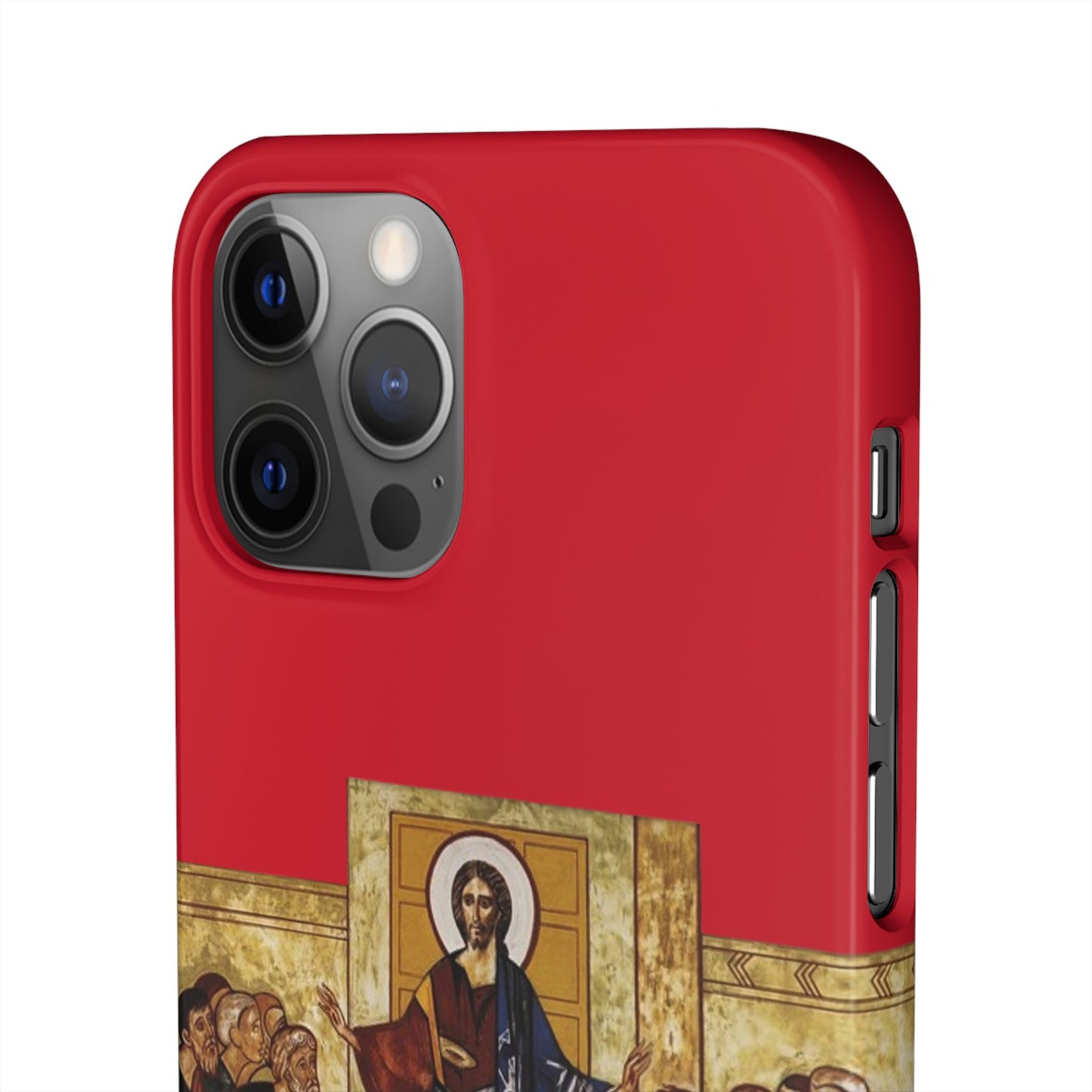 Apparition to the Disciples iPhone's Snap Cases (Red)