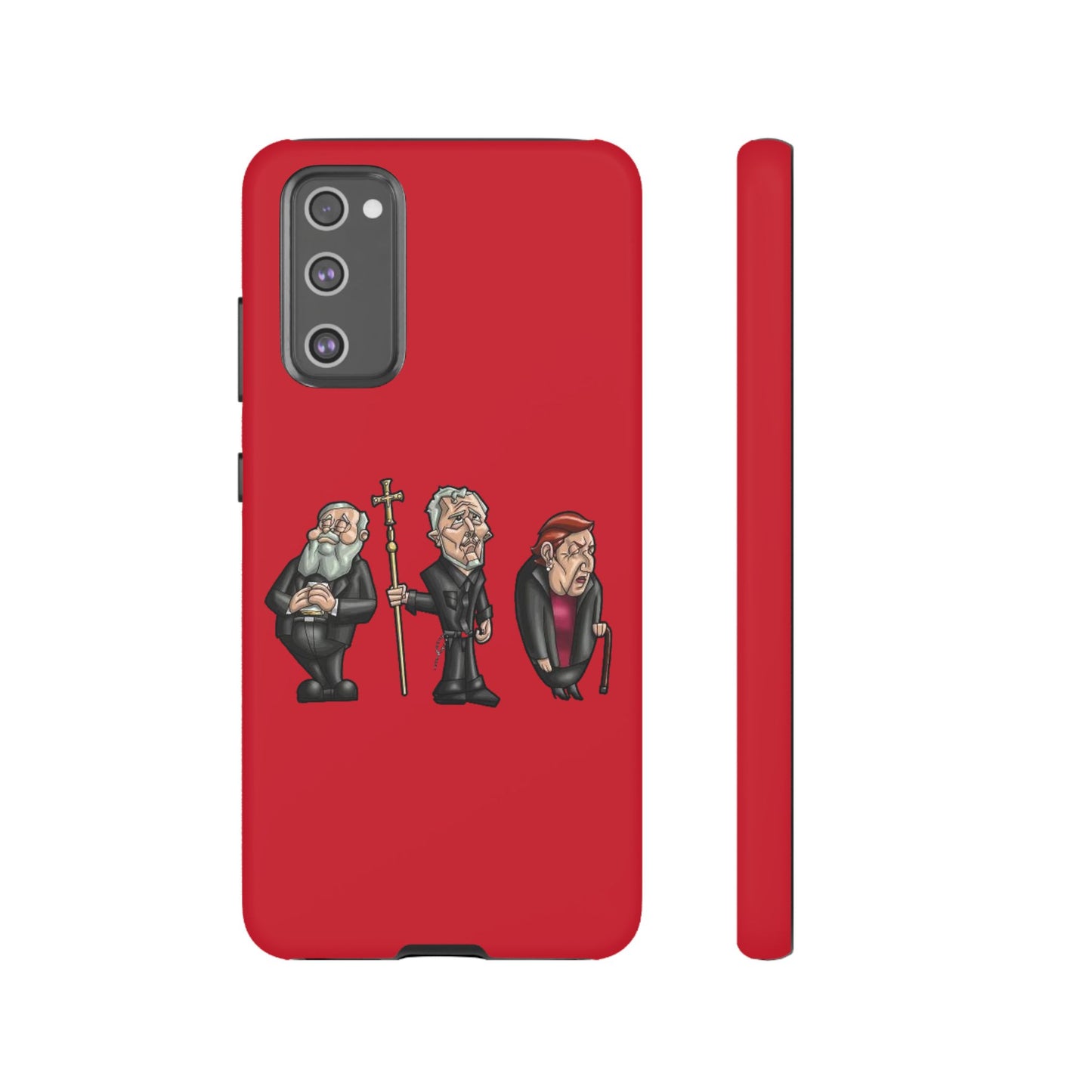 Initiators Cartoon Samsung Galaxy's Red Tough Cases