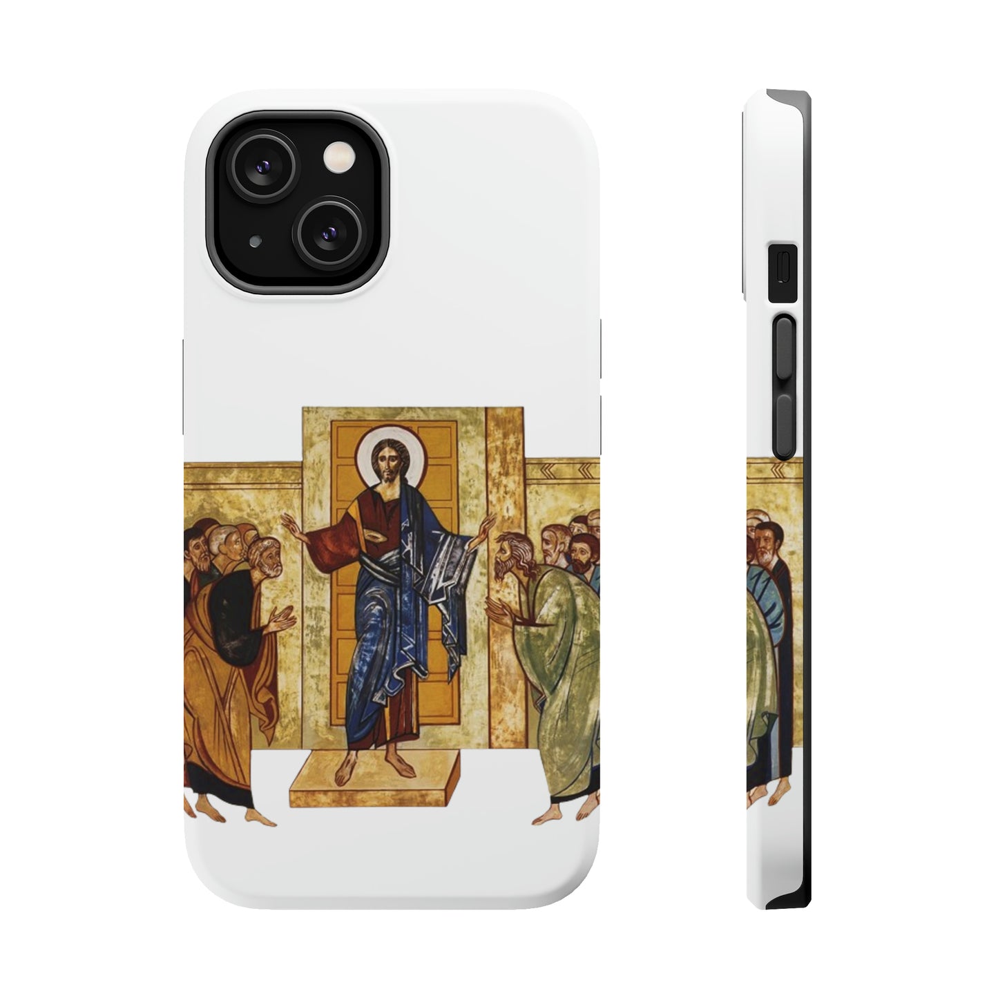 Apparition to the Disciples iPhone's MagSafe Tough Cases (White)