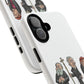 Initiators Cartoon iPhone's white Tough Cases