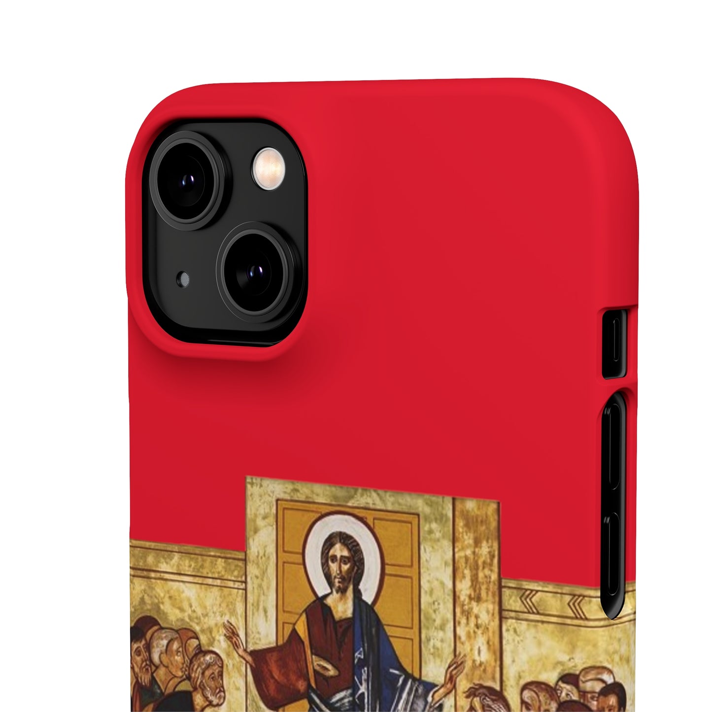 Apparition to the Disciples iPhone's Snap Cases (Red)