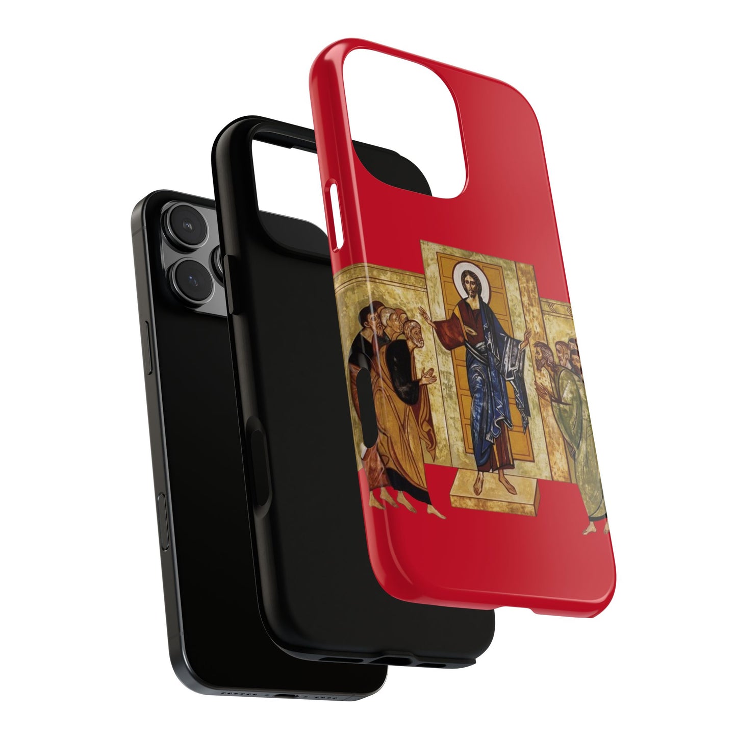 Apparition to the Disciples iPhone's Tough Cases (Red)