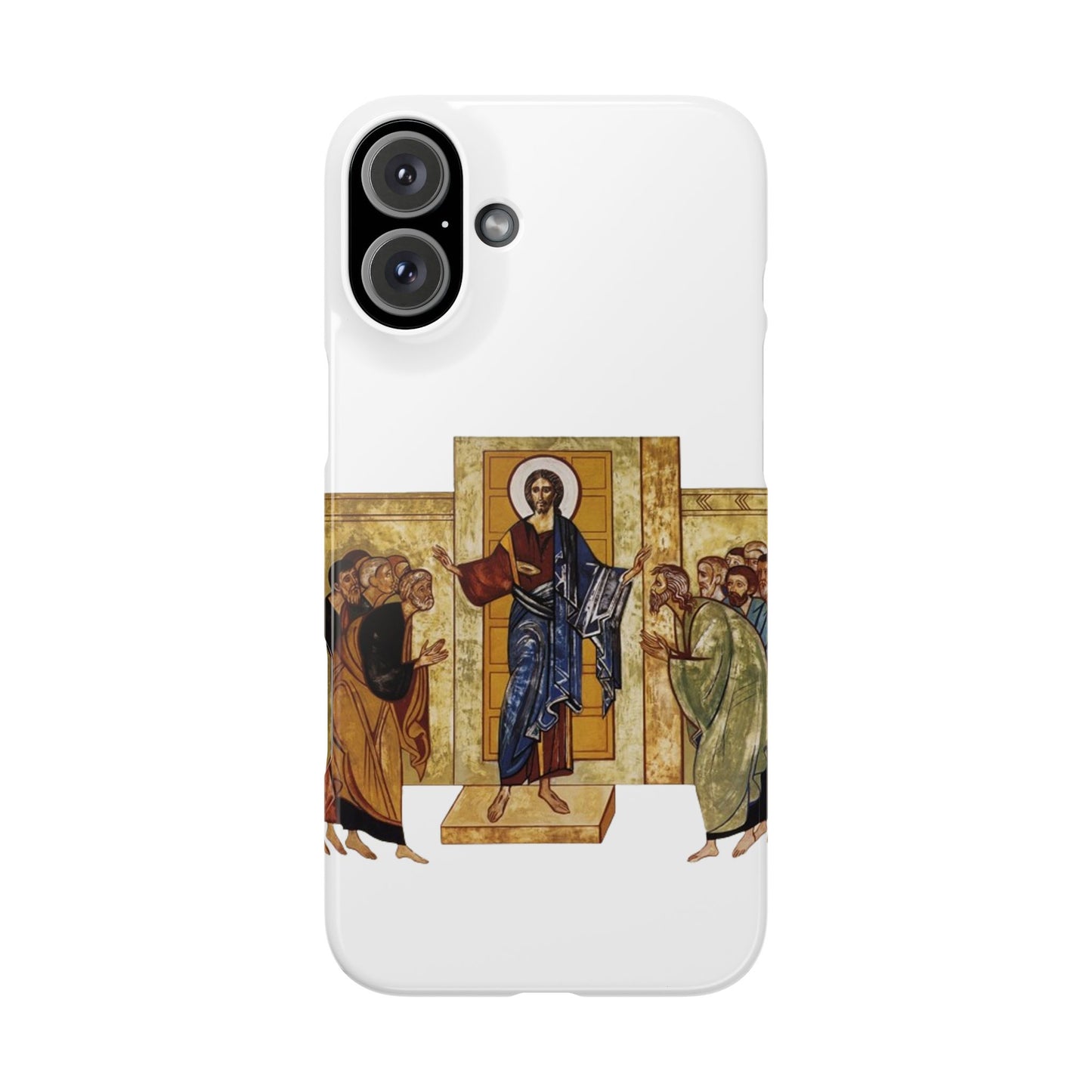 Apparition to the Disciples iPhone's Snap Cases (White)