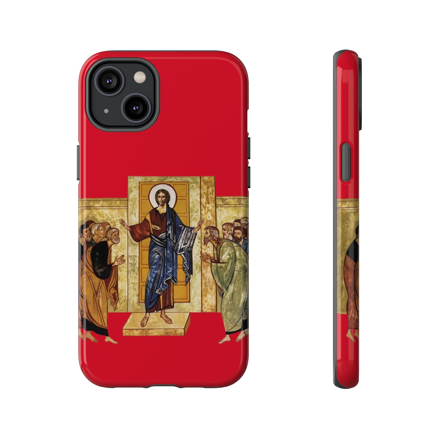 Apparition to the Disciples iPhone's Tough Cases (Red)