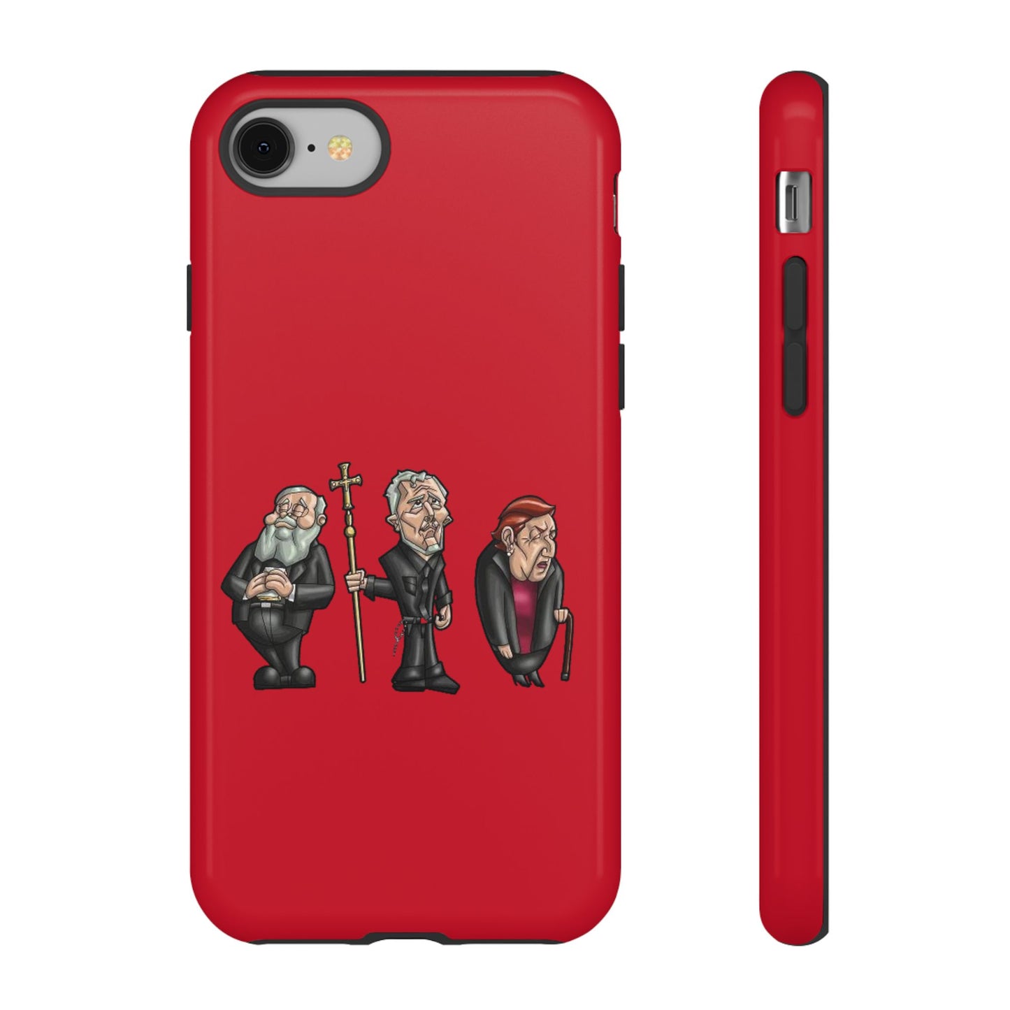 Initiators Cartoon iPhone's Red Tough Cases