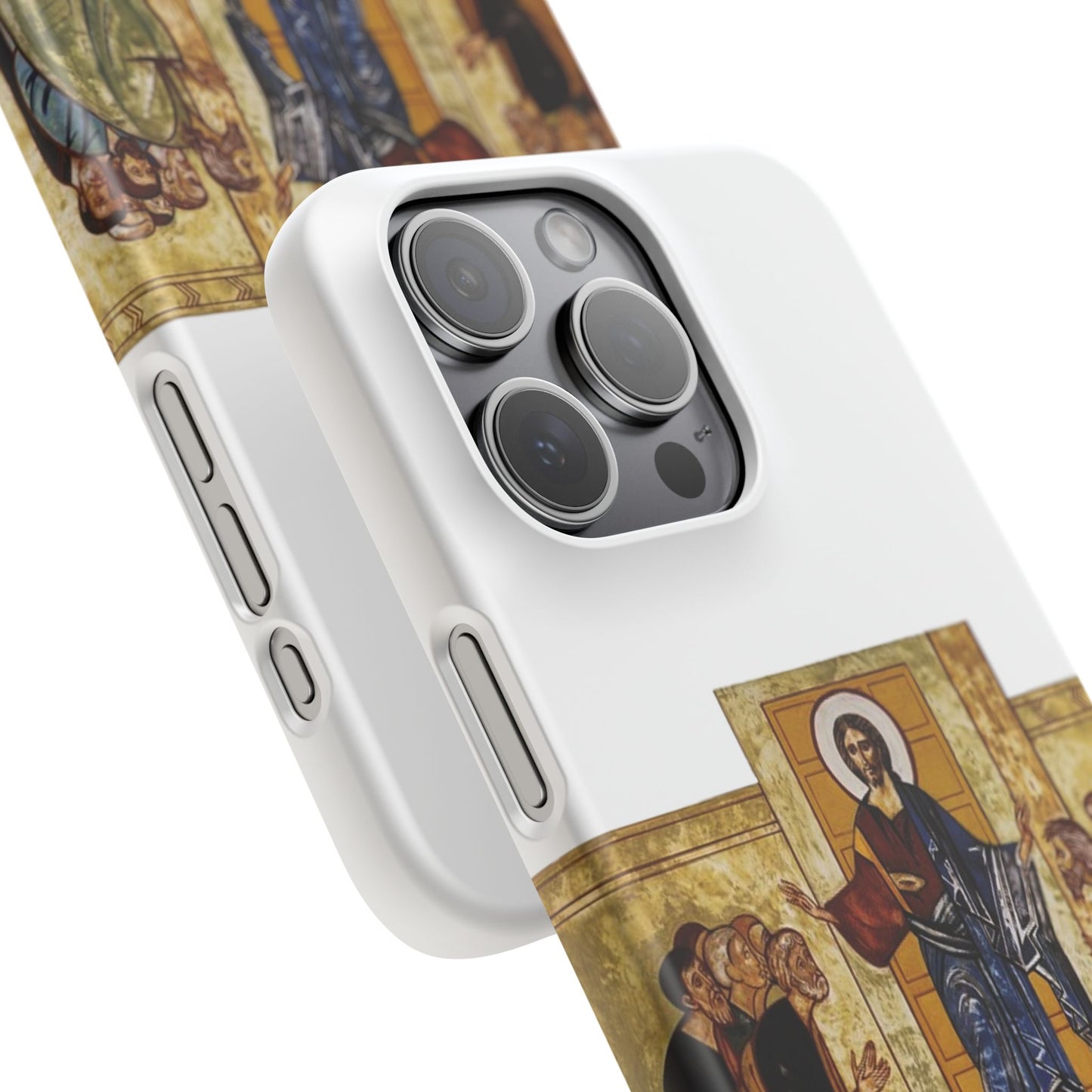 Apparition to the Disciples iPhone's Snap Cases (White)