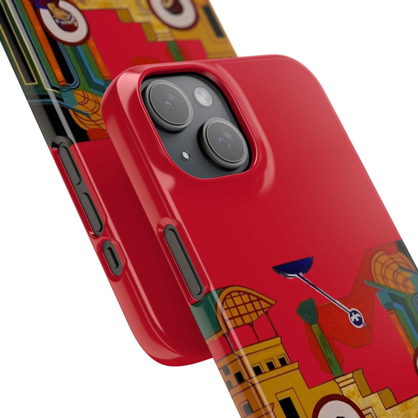 Annunciation Iphone's Snap Cases (Red)