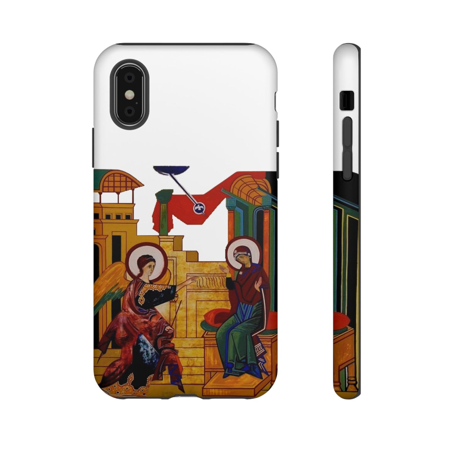 Annunciation Iphone's Tough Cases (White)