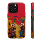 Annunciation Iphone's Tough Cases (Red)