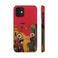 Annunciation Iphone's Snap Cases (Red)