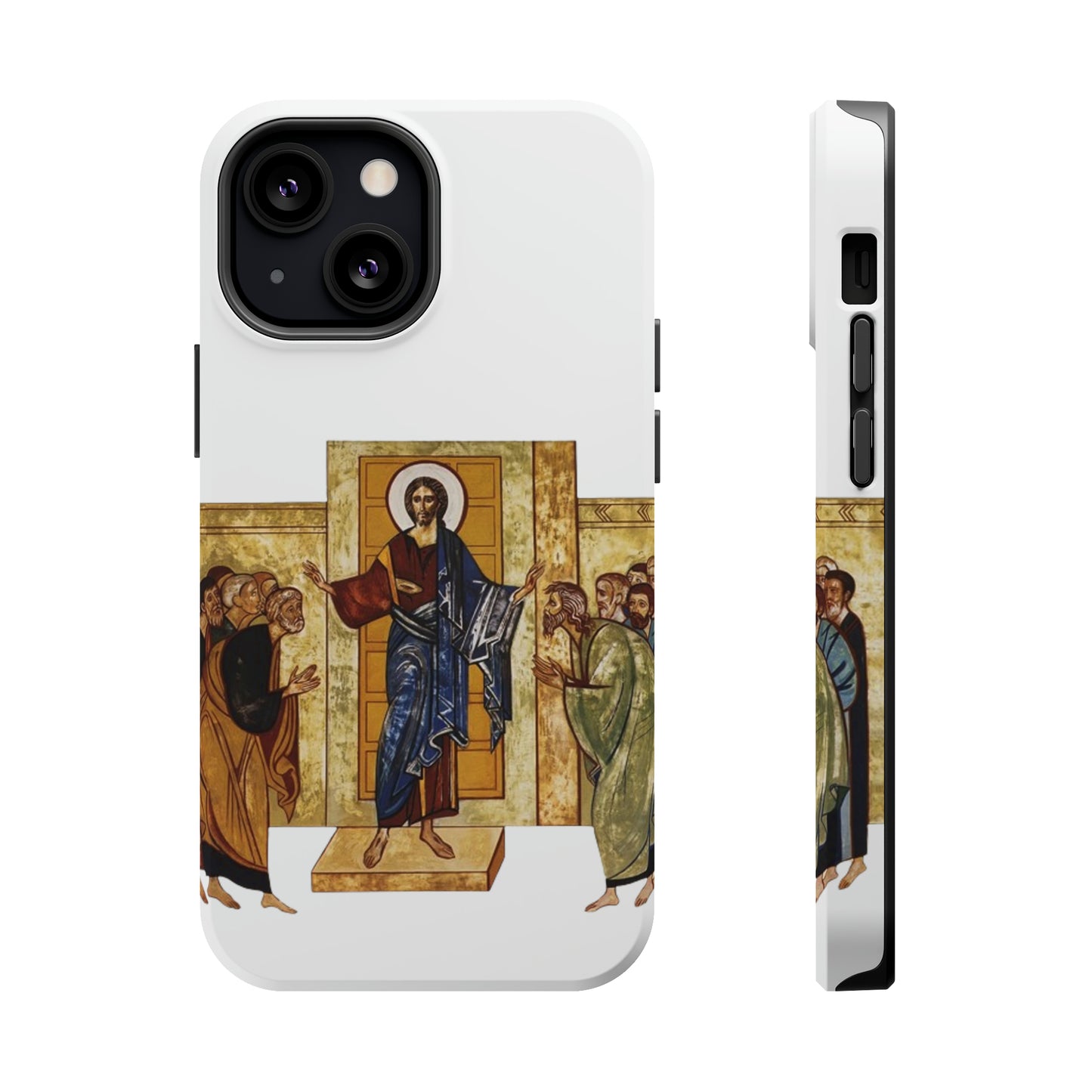 Apparition to the Disciples iPhone's MagSafe Tough Cases (White)