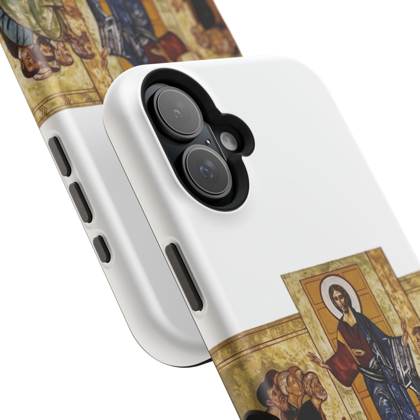 Apparition to the Disciples iPhone's MagSafe Tough Cases (White)