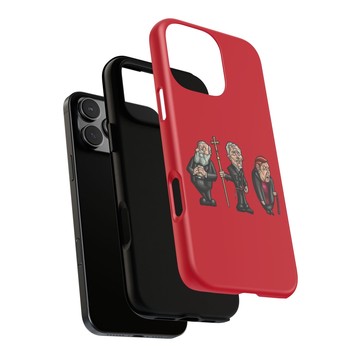 Initiators Cartoon iPhone's Red Tough Cases