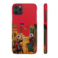 Annunciation Iphone's Snap Cases (Red)