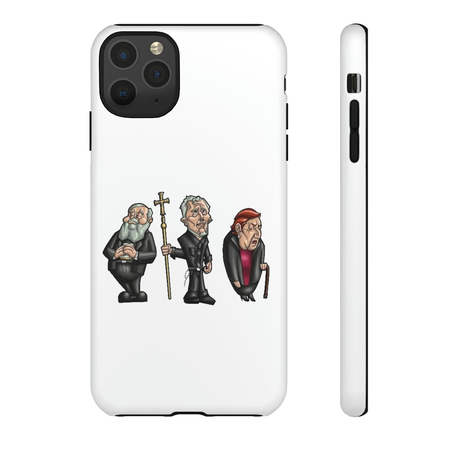 Initiators Cartoon iPhone's white Tough Cases