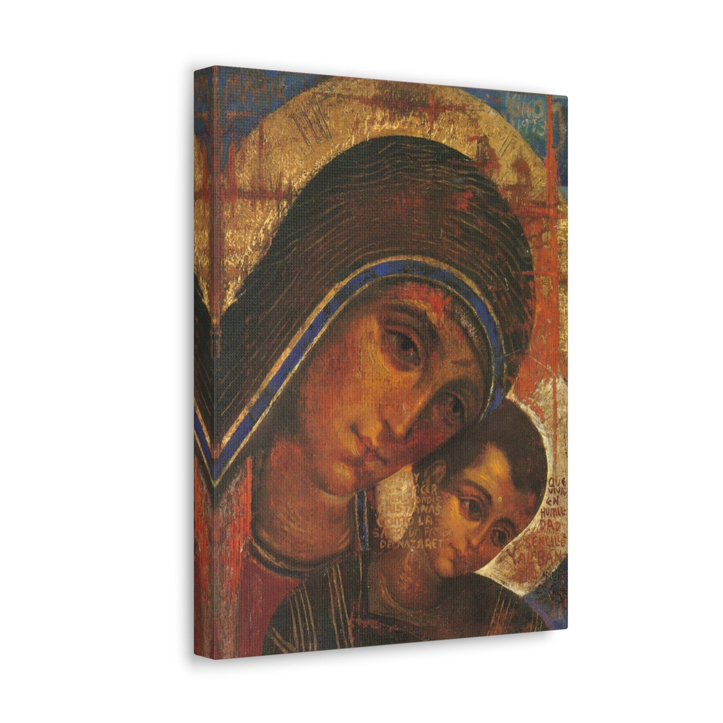 Virgin of the Way Canvas