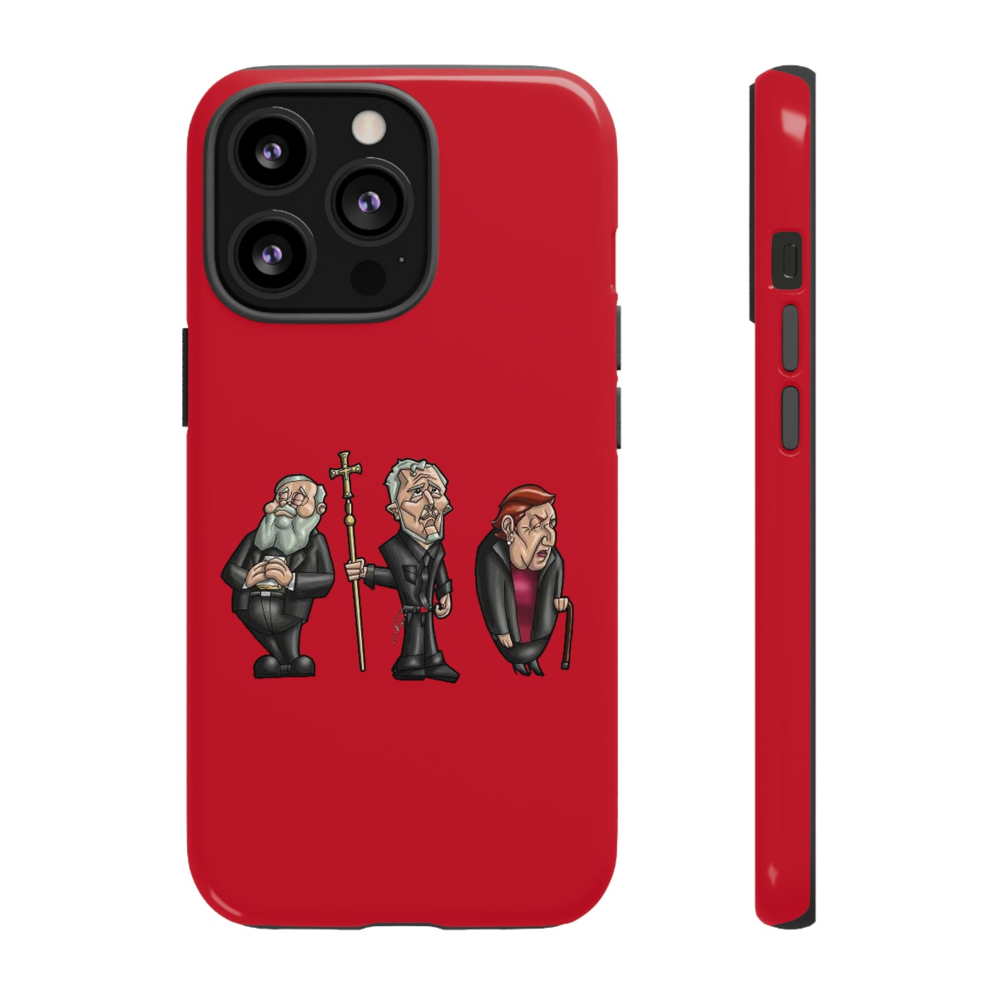 Initiators Cartoon iPhone's Red Tough Cases