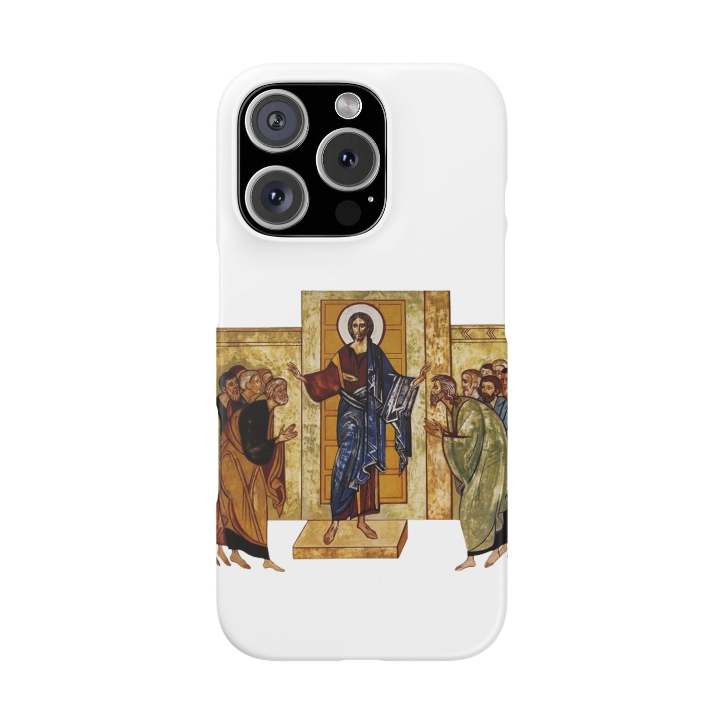 Apparition to the Disciples iPhone's Snap Cases (White)