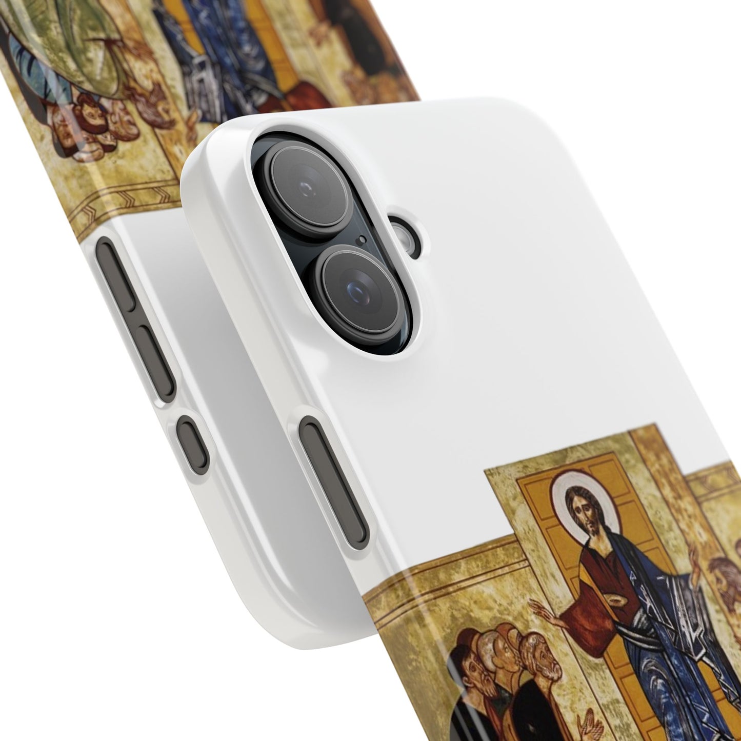 Apparition to the Disciples iPhone's Snap Cases (White)