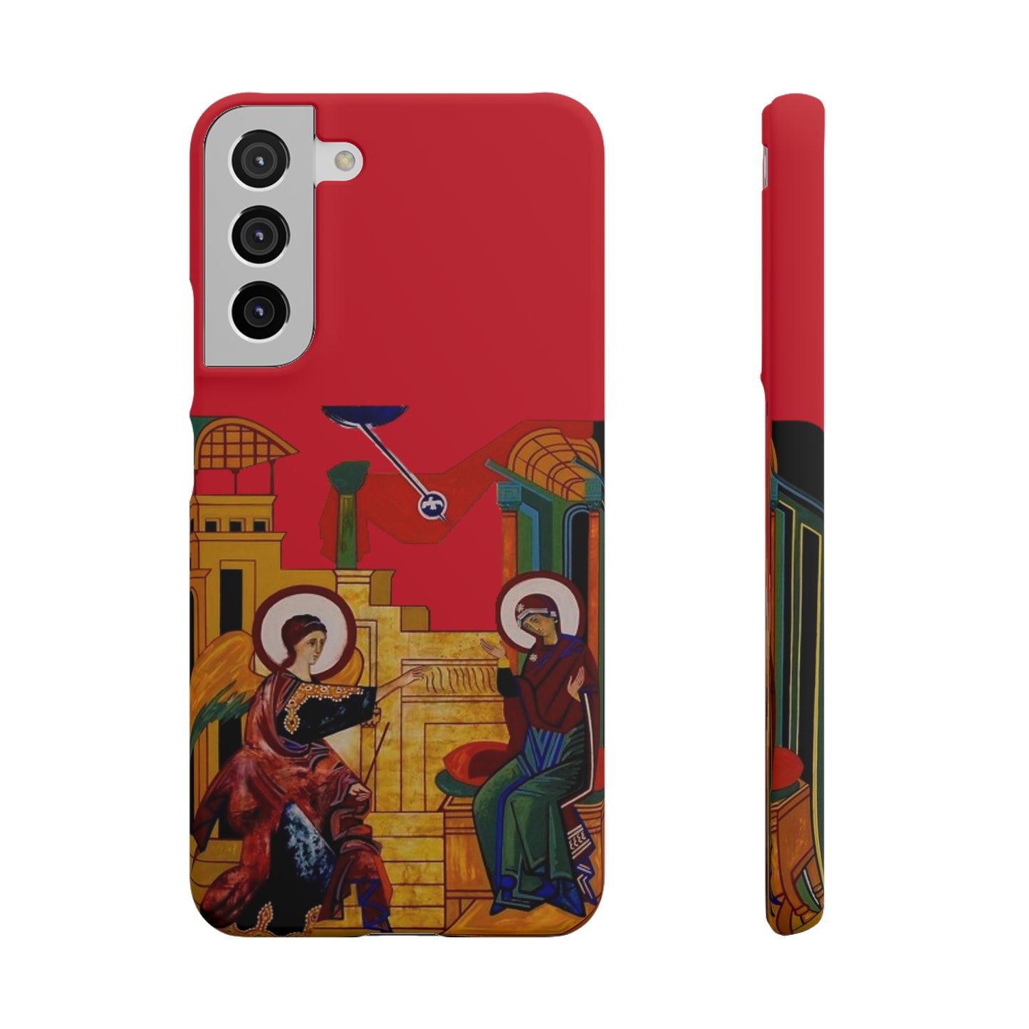 Annunciation Samsung Galaxy's Snap Cases (Red)