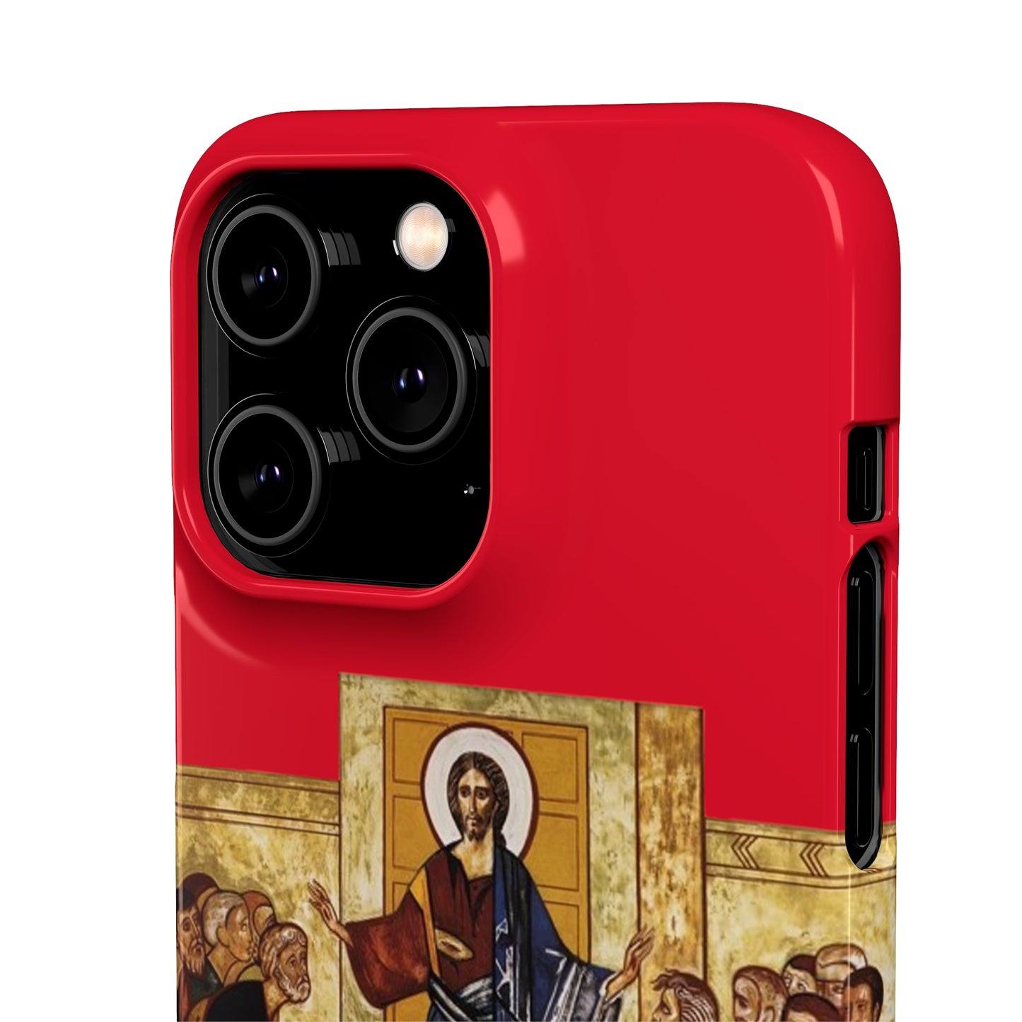 Apparition to the Disciples iPhone's Snap Cases (Red)