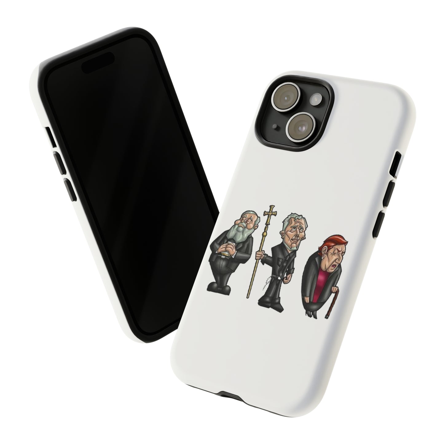 Initiators Cartoon iPhone's white Tough Cases