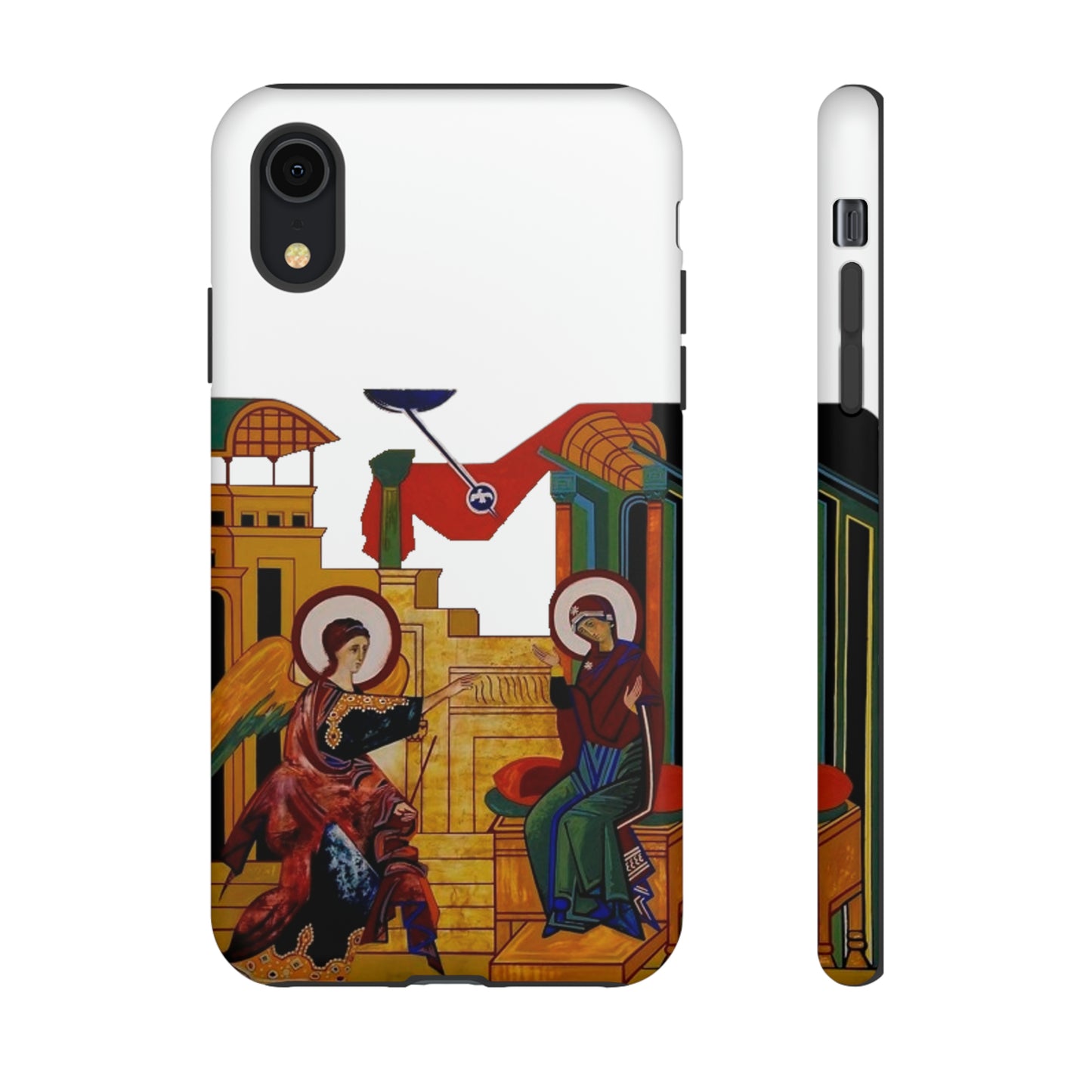 Annunciation Iphone's Tough Cases (White)