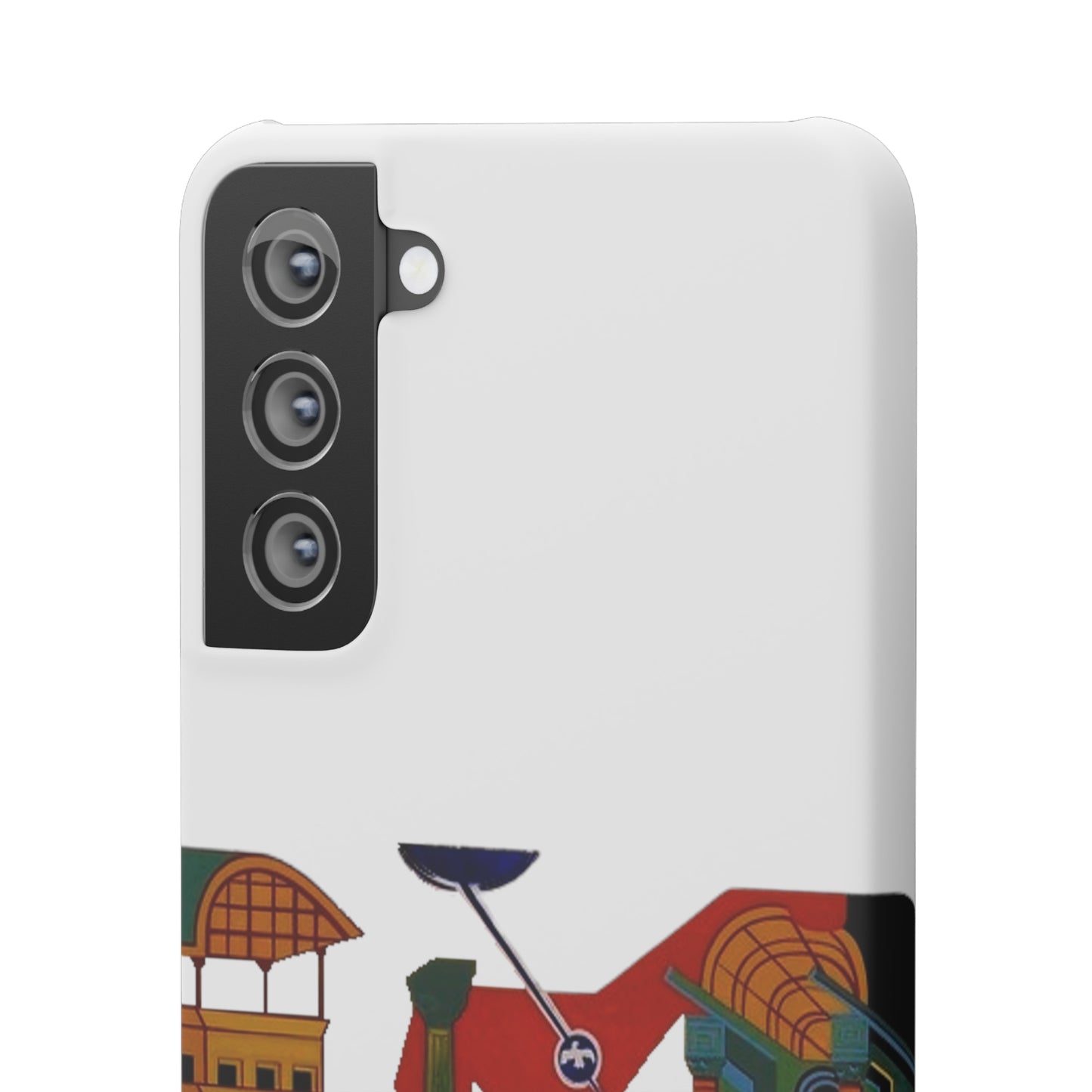 Annunciation Samsung Galaxy's Snap Cases (White)