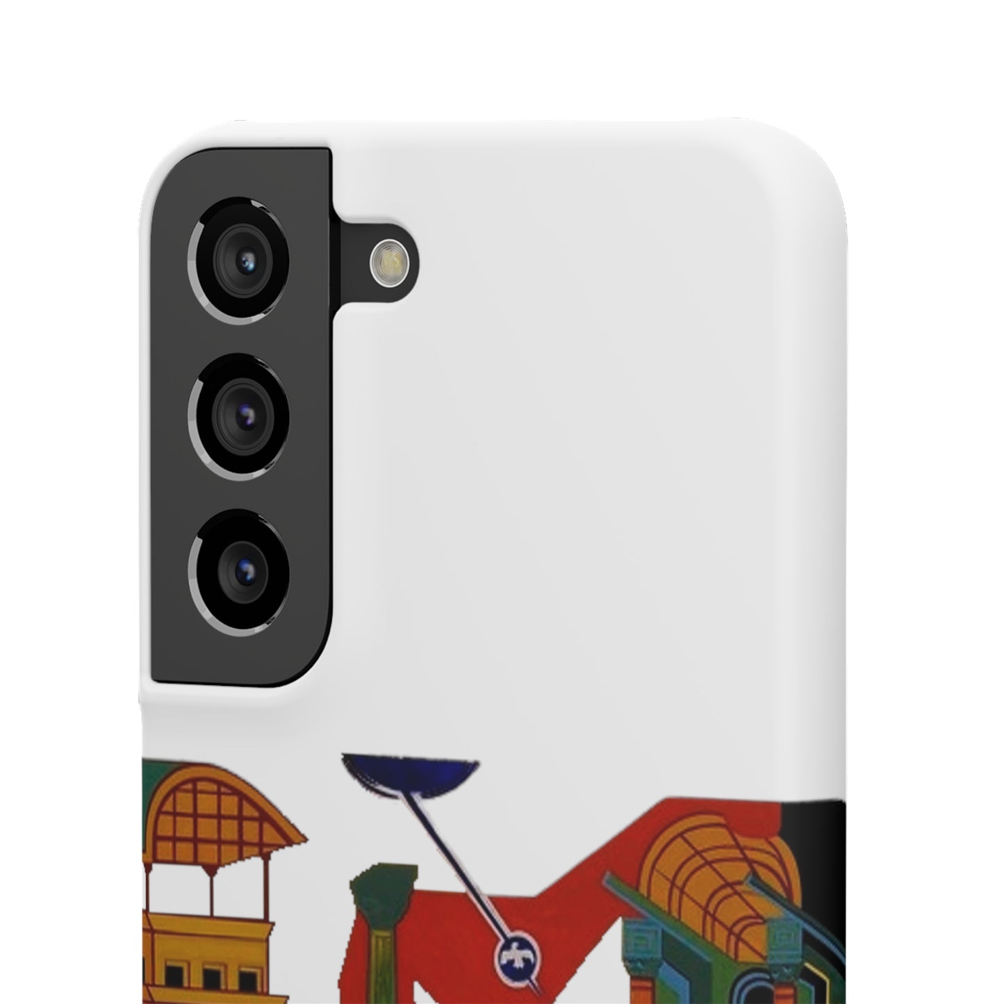 Annunciation Samsung Galaxy's Snap Cases (White)