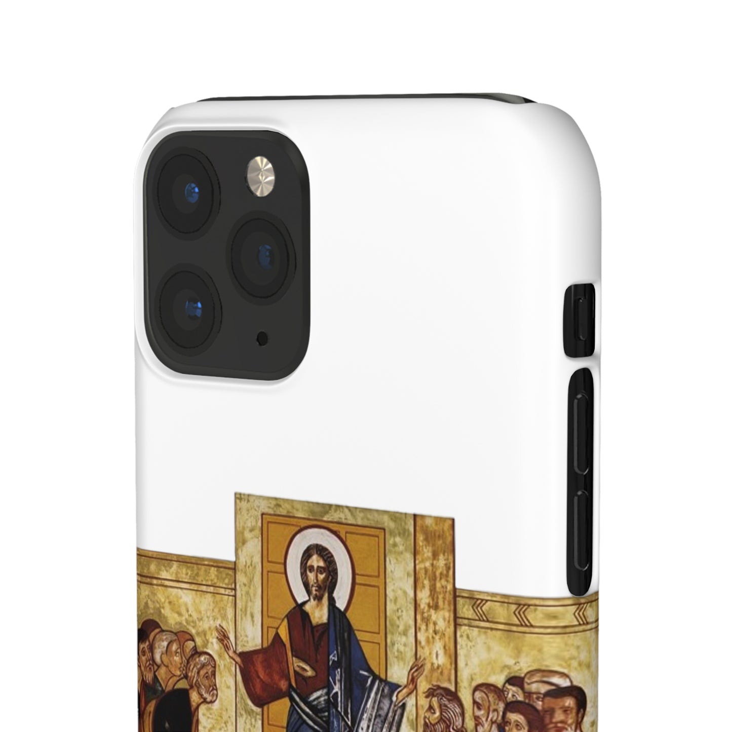 Apparition to the Disciples iPhone's Snap Cases (White)