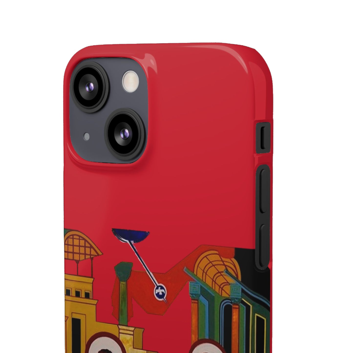 Annunciation Iphone's Snap Cases (Red)