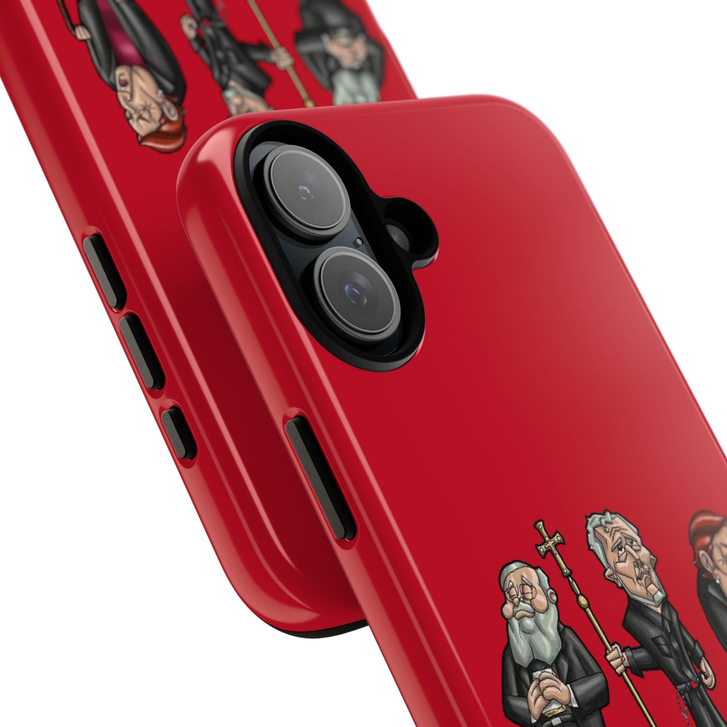 Initiators Cartoon iPhone's Red Tough Cases