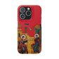 Annunciation Iphone's Snap Cases (Red)