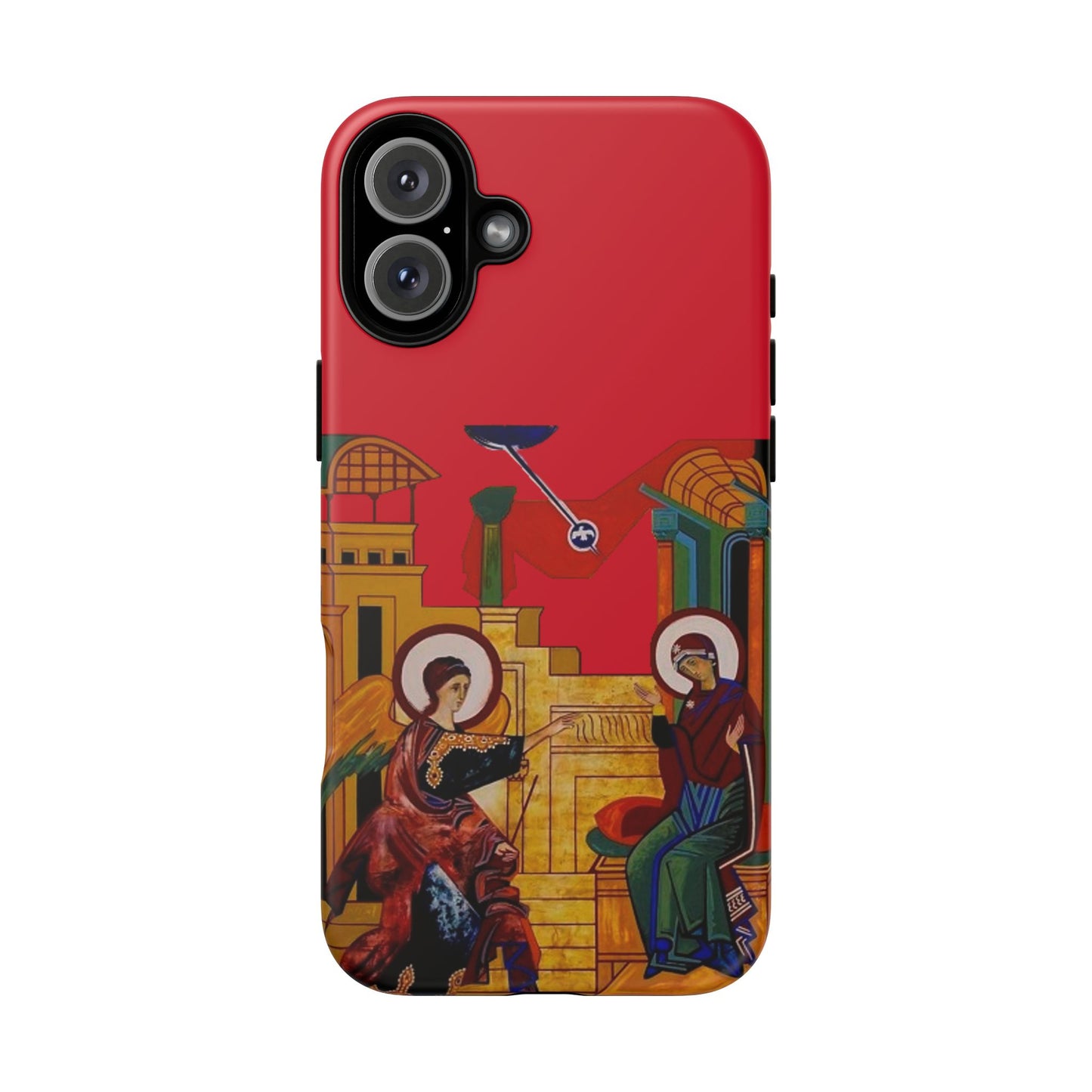 Annunciation Iphone's Tough Cases (Red)