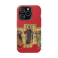 Apparition to the Disciples iPhone's MagSafe Tough Cases (Red)