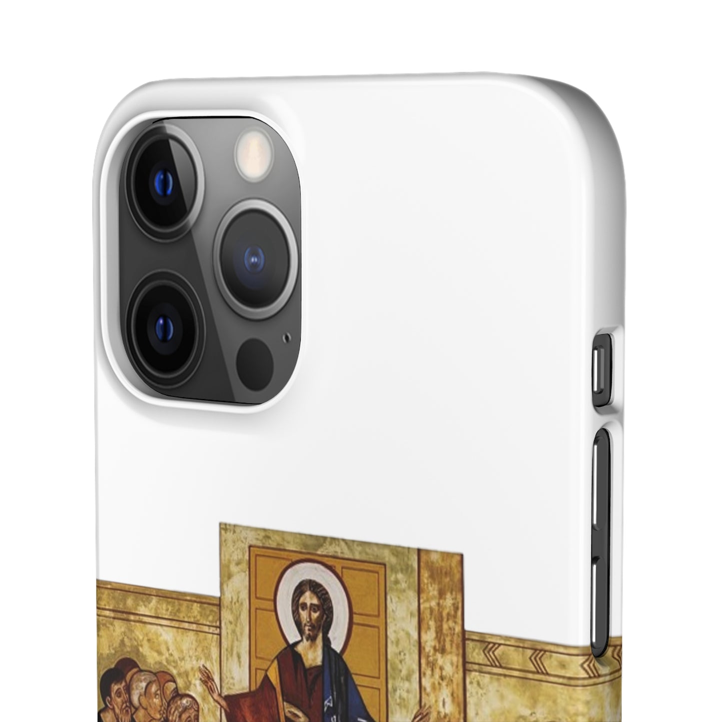 Apparition to the Disciples iPhone's Snap Cases (White)