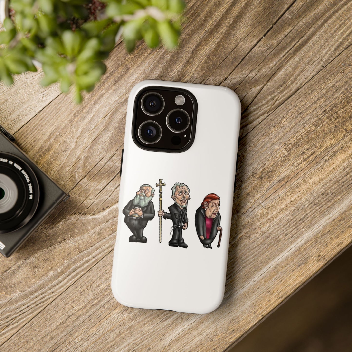 Initiators Cartoon iPhone's white Tough Cases