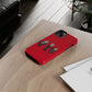 Initiators Cartoon iPhone's Red Tough Cases