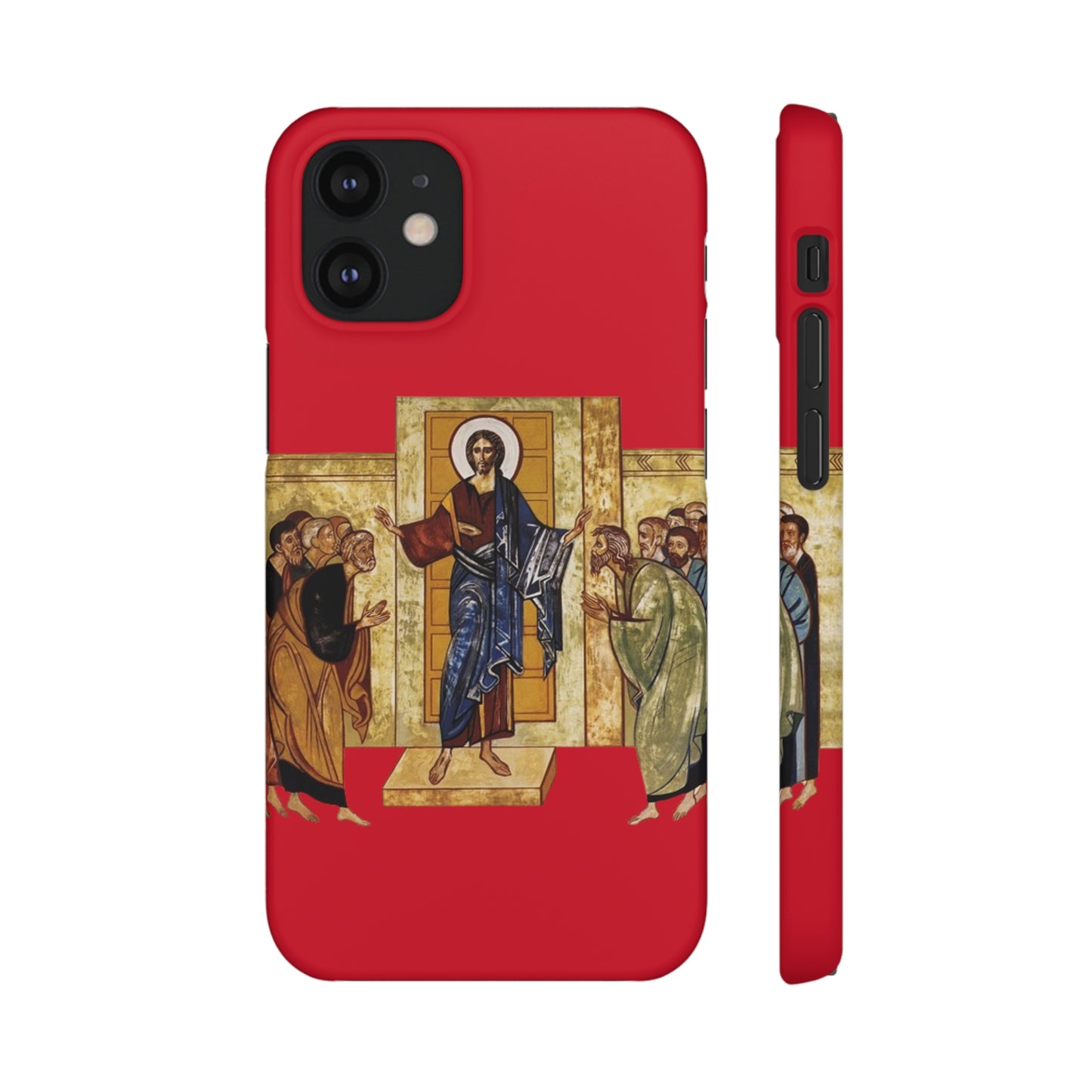 Apparition to the Disciples iPhone's Snap Cases (Red)