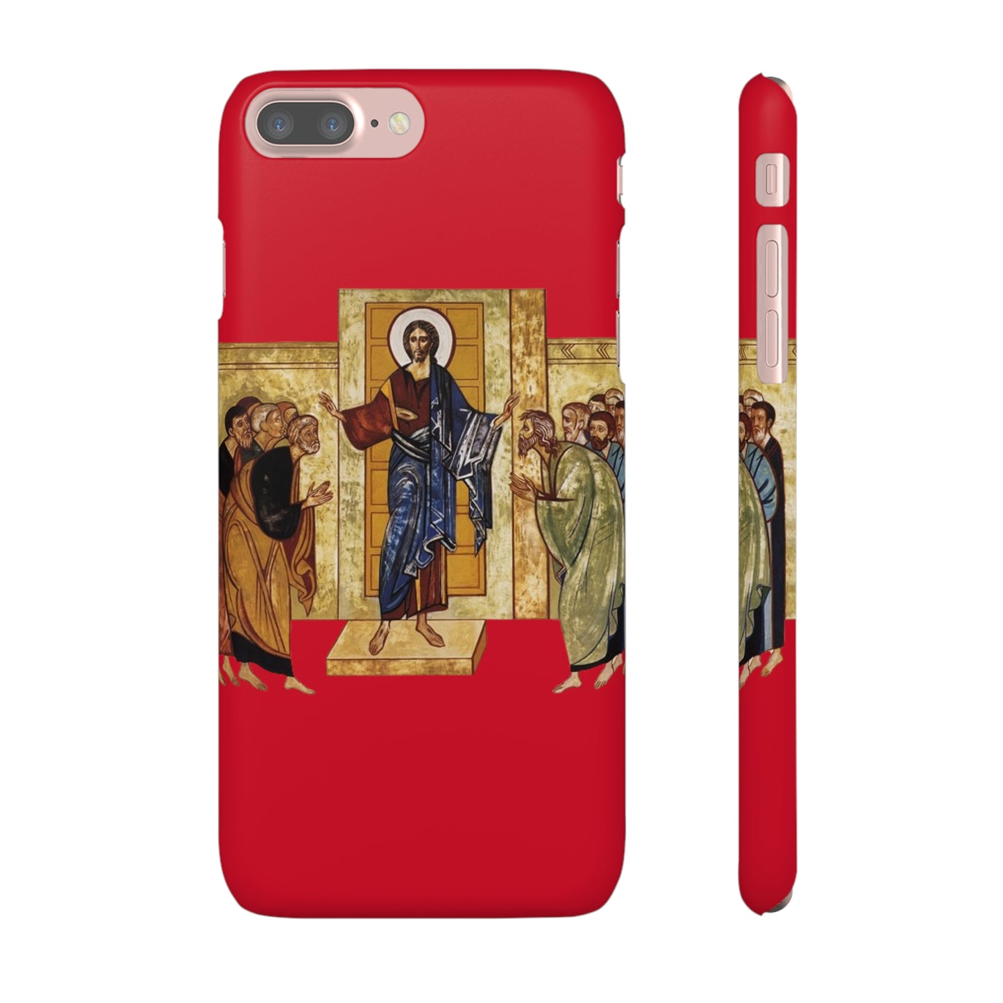 Apparition to the Disciples iPhone's Snap Cases (Red)