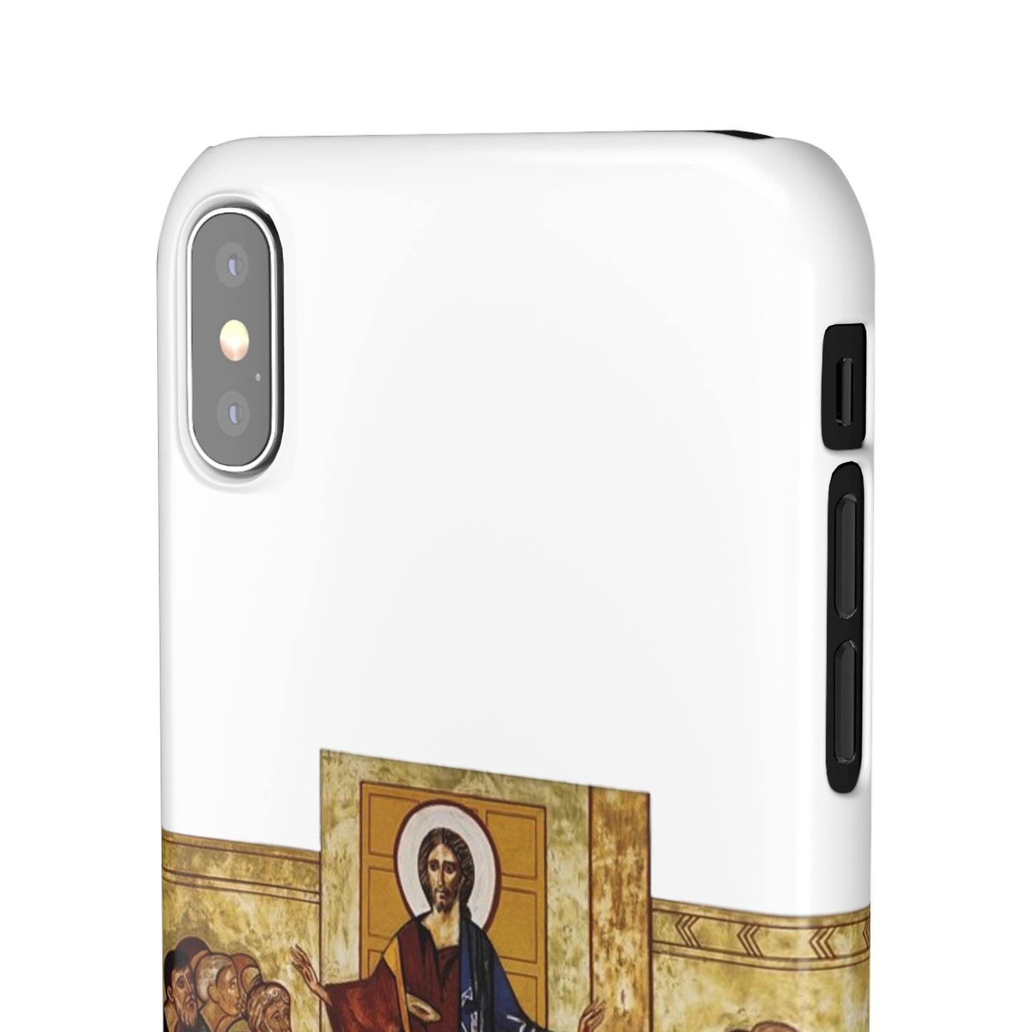 Apparition to the Disciples iPhone's Snap Cases (White)