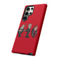 Initiators Cartoon Samsung Galaxy's Red Tough Cases