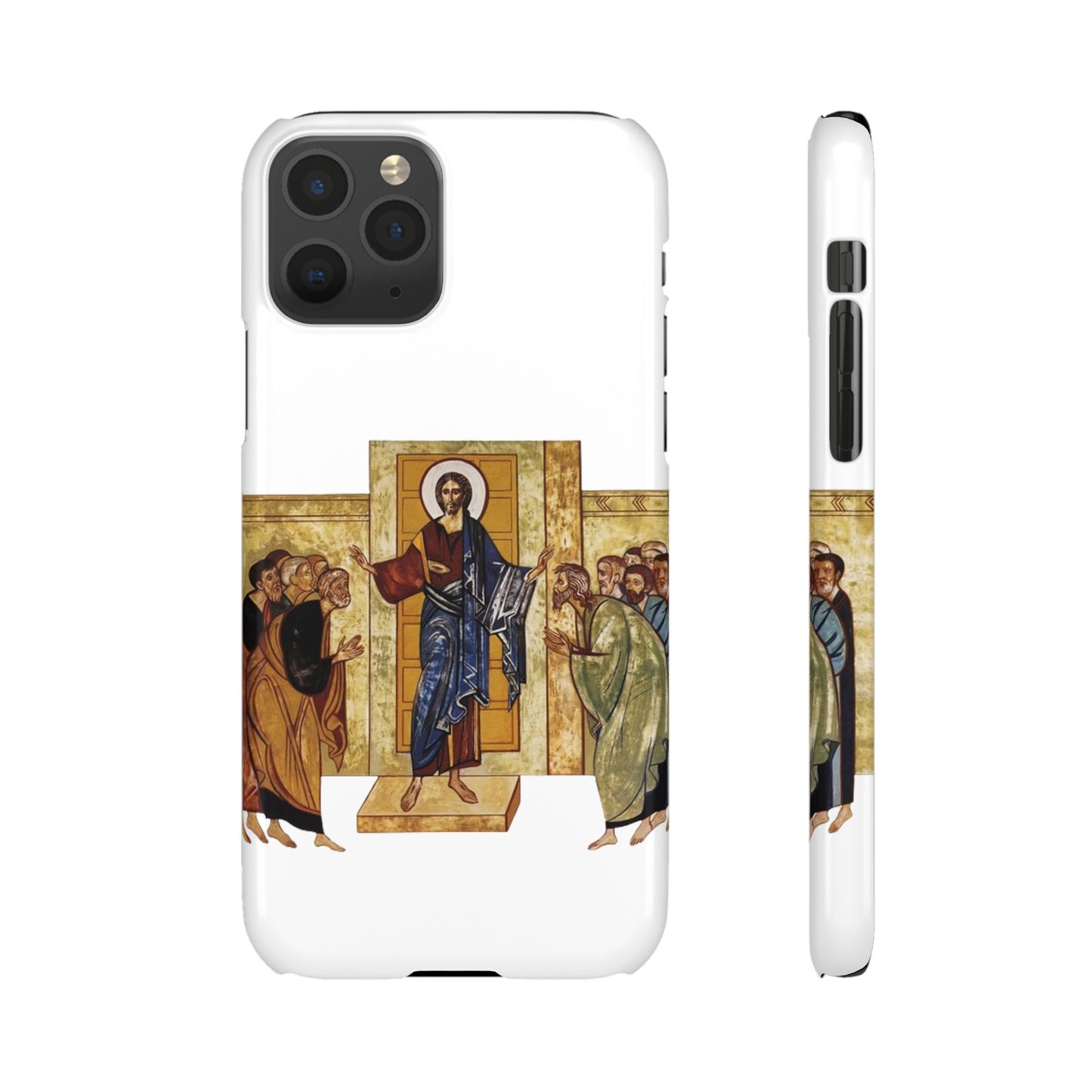 Apparition to the Disciples iPhone's Snap Cases (White)