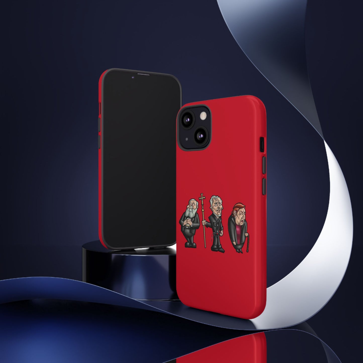 Initiators Cartoon iPhone's Red Tough Cases