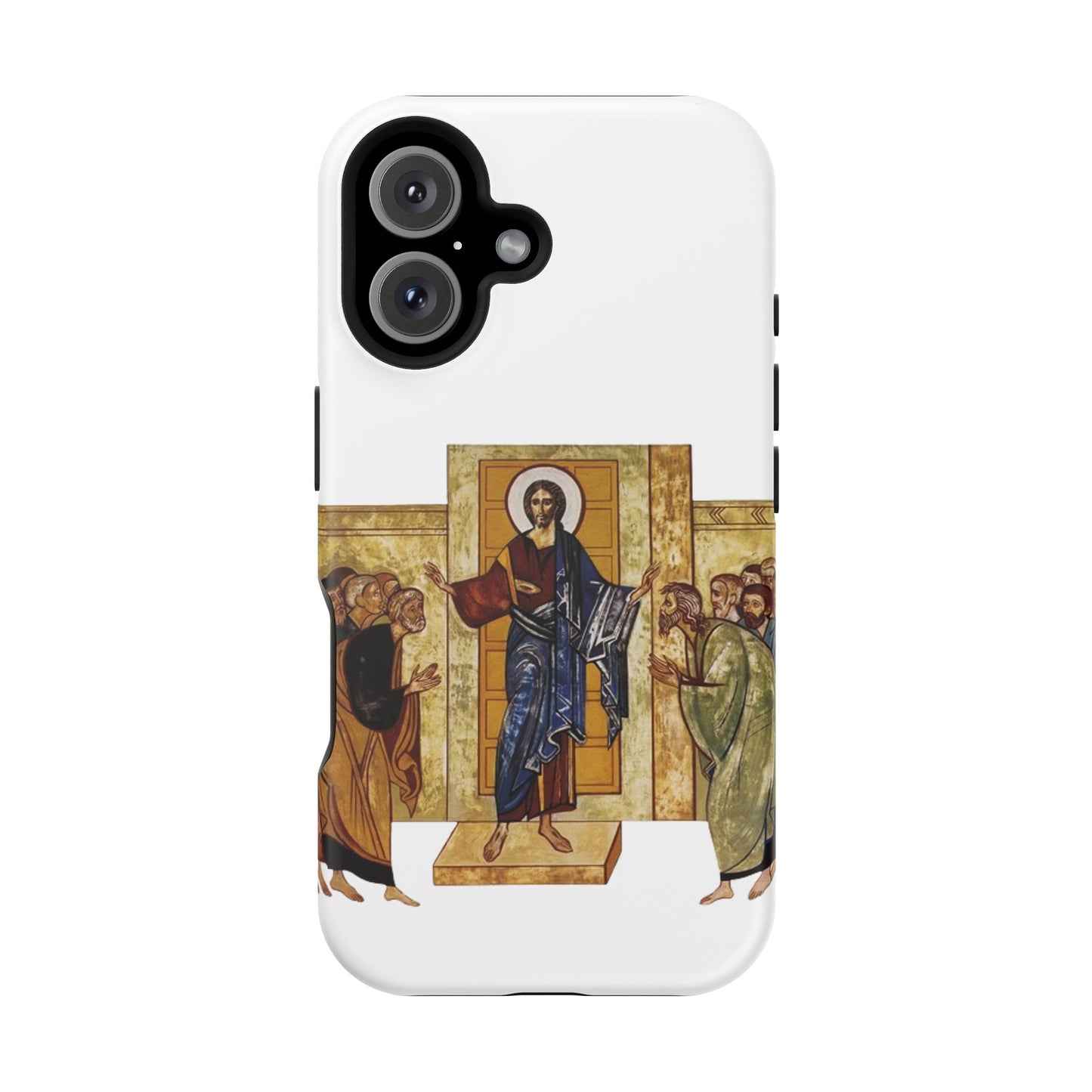 Apparition to the Disciples iPhone's MagSafe Tough Cases (White)