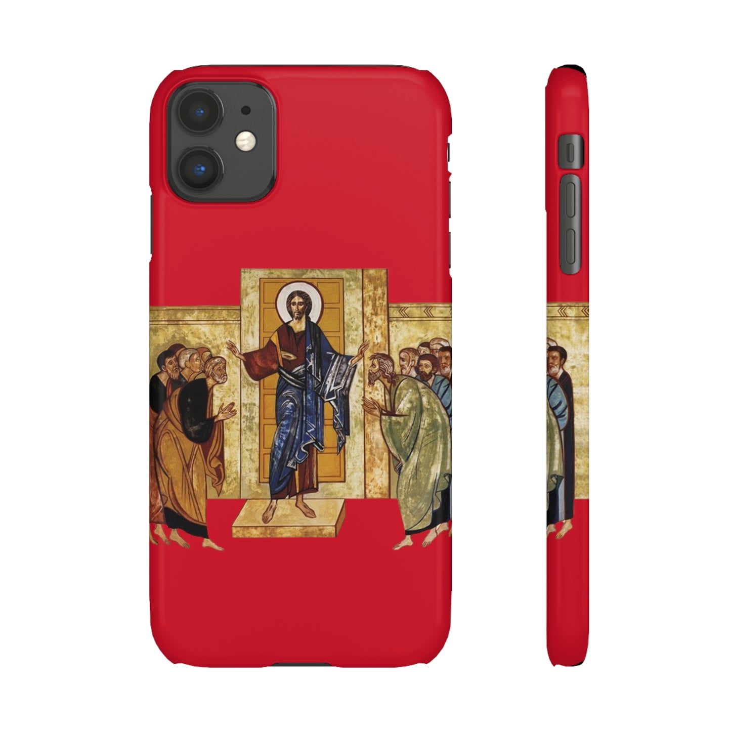 Apparition to the Disciples iPhone's Snap Cases (Red)